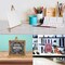 12" Natural Wood Tabletop Easel (4 Pack) - Adjustable A-Frame Canvas Stand for Painting Party & Signs - Table Top Easel for Painting, Canvas Holder, Crafts, Photos, Pictures